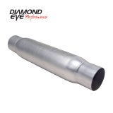 Diamond Eye RESONATOR 4in W/ ENDS (CLAMPED) AL thumbnail 1