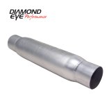 Diamond Eye RESONATOR 4in W/ ENDS (CLAMPED) AL thumbnail 2