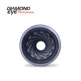 Diamond Eye RESONATOR 4in W/ ENDS (CLAMPED) AL thumbnail 3
