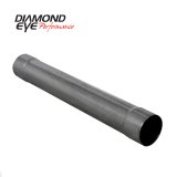 Diamond Eye Muffler Replacement Pipe 4in 30in LENGTH SS MR400-SS thumbnail 2