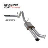Diamond Eye KIT 3-1/2in Catback Single GAS AL TOYOTA TUNDRA 5.7L 07-10 thumbnail 3