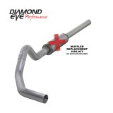 Diamond Eye KIT 4in Catback MFLR RPLCMENT PIPE Single AL: 2004.5-2007.5 DODGE CUMMINS 600 thumbnail 3