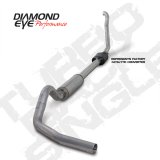 Diamond Eye KIT 4in Turbo Back Single AL: 94-97 FORD 7.3L F250/F350 PWRSTROKE NFS W/ CARB EQUIV STDS thumbnail 1