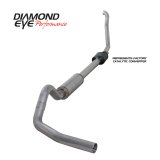Diamond Eye KIT 4in Turbo Back Single AL: 94-97 FORD 7.3L F250/F350 PWRSTROKE NFS W/ CARB EQUIV STDS thumbnail 2