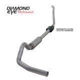 Diamond Eye KIT 4in Turbo Back Single AL: 94-97 FORD 7.3L F250/F350 PWRSTROKE NFS W/ CARB EQUIV STDS thumbnail 4