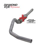Diamond Eye KIT 4in Catback MFLR RPLCMENT PIPE Single AL: 94-97 FORD 7.3L F250/F350 PWRSTROKE thumbnail 3