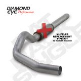 Diamond Eye KIT 5in Catback MFLR RPLCMENT PIPE Single AL: 2004.5-2007.5 DODGE CUMMINS 600 thumbnail 1