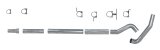 Diamond Eye KIT 5in Catback MFLR RPLCMENT PIPE Single AL: 94-97 FORD 7.3L F250/F350 PWRSTROKE thumbnail 4