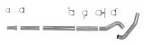 Diamond Eye KIT 5in Catback MFLR RPLCMENT PIPE Single AL: 94-97 FORD 7.3L F250/F350 PWRSTROKE thumbnail 5