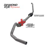 Diamond Eye KIT 4in TB MFLR RPLCMENT PIPE SGL SS 94-97 7 3L F250/F350 PWRSTROKE NFS W CARB EQIV STDS thumbnail 2