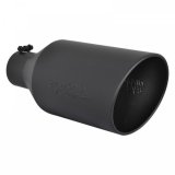 Diamond Eye TIP 4in-7inX18in BOLT-ON ROLLED ANGLE 15 ANGLE CUT DIAMOND EYE BLACK POWDER COATED thumbnail 1