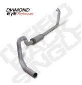 Diamond Eye KIT 4in Turbo Back Single AL: 00-03 FORD 7.3L F550 ROLLOVER thumbnail 1