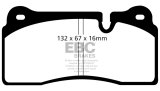 EBC 08-17 Audi R8 4.2L/5.2L Yellowstuff Rear Brake Pads thumbnail 5