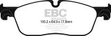 EBC 2017+ Jaguar F-Pace Ultimax2 Front Brake Pads thumbnail 5