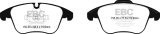 EBC 2016+ Jaguar XE-Type 2.0T Ultimax2 Front Brake Pads (Use w/ 12.4in Rotors) thumbnail 3