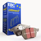 EBC 2016+ Jaguar XE-Type 2.0T Ultimax2 Front Brake Pads (Use w/ 12.4in Rotors) thumbnail 6