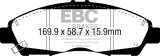 EBC 2016+ Cadillac XT5 Ultimax2 Front Brake Pads thumbnail 3