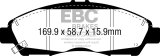 EBC 2016+ Cadillac XT5 Ultimax2 Front Brake Pads thumbnail 5