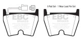 EBC 17-18 Audi RS3 Redstuff Front Brake Pads thumbnail 5