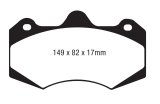 EBC AP Racing Caliper CP7040 Yellowstuff Brake Pads thumbnail 1