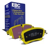 EBC 17-18 Audi A4 / A4 Quattro / A5 Quattro Yellowstuff Rear Brake Pads thumbnail 1