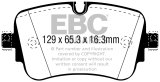EBC 16-18 Audi Q7 Yellowstuff Rear Brake Pads thumbnail 1