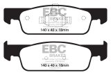 EBC 2016-2017 Smart Fortwo 0.9L Turbo Greenstuff Front Brake Pads thumbnail 1