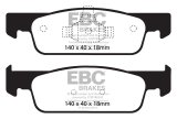 EBC 2016-2017 Smart Fortwo 0.9L Turbo Greenstuff Front Brake Pads thumbnail 2