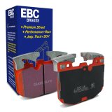 EBC 2017+ BMW 530 2.0L Turbo (G30) Redstuff Front Brake Pads thumbnail 1