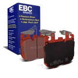 EBC 2019+ BMW X5 3.0T / 2020+ BMW X6 4.4TT M50 (G05/G06/G07) Redstuff Front Brake Pads thumbnail 1