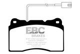 EBC 2014-2016 Maserati Ghibli 3.0L Twin Turbo (330) Yellowstuff Front Brake Pads thumbnail 4