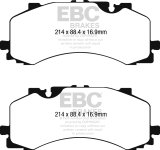 EBC 2016+ Audi Q7 3.0L Supercharged Yellowstuff Front Brake Pads thumbnail 1