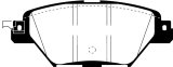 EBC 2016+ Mazda CX-9 2.5L Turbo Ultimax2 Rear Brake Pads thumbnail 3