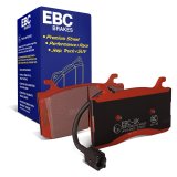EBC 2016+ Alfa Romeo Guilia 2.0T Redstuff Front Brake Pads thumbnail 1