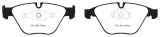 EBC 06-12 BMW 335i 3.0T (E90/E92/E93) Bluestuff Front Brake Pads thumbnail 3