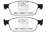 EBC 12-18 Ford Focus ST Bluestuff Front Brake Pads thumbnail 6