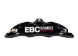 EBC Racing 05-11 Ford Focus ST (Mk2) Front Left Apollo-4 Black Caliper thumbnail 6