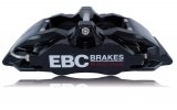 EBC Racing 05-11 Ford Focus ST (Mk2) Front Left Apollo-4 Black Caliper thumbnail 7