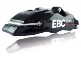 EBC Racing 05-11 Ford Focus ST (Mk2) Front Left Apollo-4 Black Caliper thumbnail 9