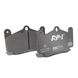 EBC Racing 02-05 Porsche 911 (996) (Cast Iron Disc Only) RP-1 Race Front Brake Pads thumbnail 1