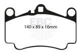 EBC Racing 02-05 Porsche 911 (996) (Cast Iron Disc Only) RP-1 Race Front Brake Pads thumbnail 4