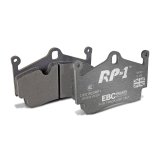 EBC Racing 12-16 Porsche Boxster (Cast Iron Disc Only) RP-1 Race Rear Brake Pads thumbnail 1