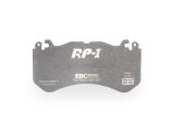 EBC Racing 2014+ Mercedes-Benz AMG GT RP-1 Race Front Brake Pads thumbnail 1