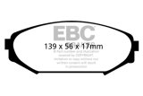 EBC 00-02 Acura MDX 3.5 Ultimax2 Front Brake Pads thumbnail 4
