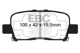 EBC 00-02 Acura MDX 3.5 Ultimax2 Rear Brake Pads thumbnail 4
