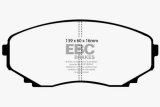 EBC 00-02 Mazda MPV 2.5 Ultimax2 Front Brake Pads thumbnail 2