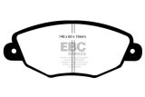 EBC 01-04 Jaguar X-Type 2.5 Ultimax2 Front Brake Pads thumbnail 4