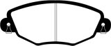 EBC 01-04 Jaguar X-Type 2.5 Yellowstuff Front Brake Pads thumbnail 1