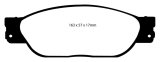 EBC 01-05 Ford Thunderbird 3.9 Ultimax2 Front Brake Pads thumbnail 2