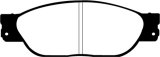 EBC 01-05 Ford Thunderbird 3.9 Yellowstuff Front Brake Pads thumbnail 7